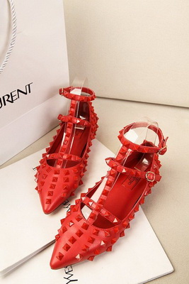 Valentino Shallow mouth flat shoes Women--082